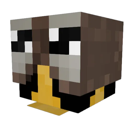 SearingCrayon62 Minecraft avatar head, 3D render