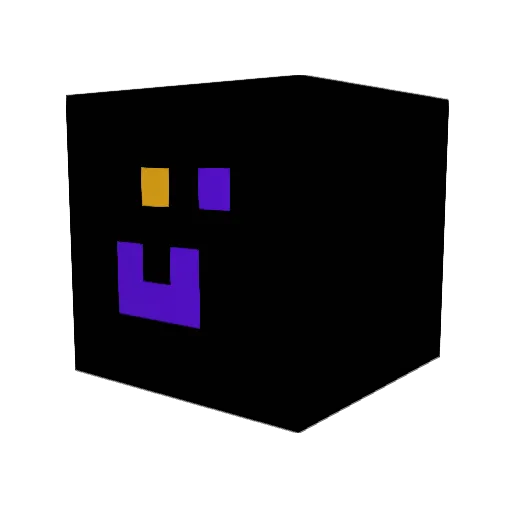 SeasChat_ Minecraft avatar head, 3D render