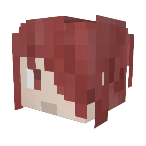 Seasons_Mood Minecraft avatar head, 3D render