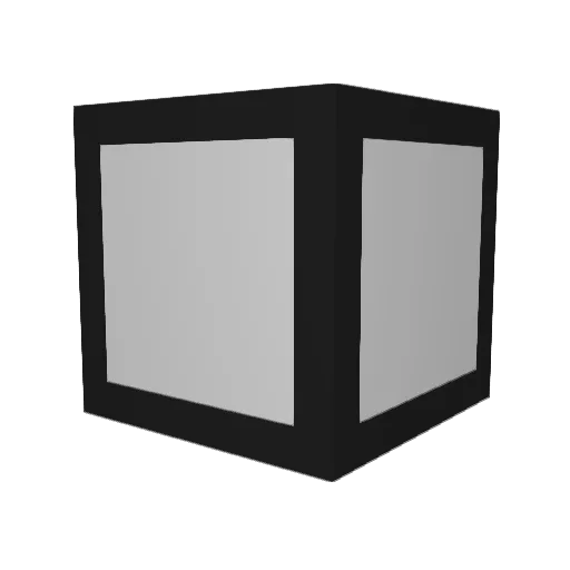 SeatedAnna Minecraft avatar head, 3D render