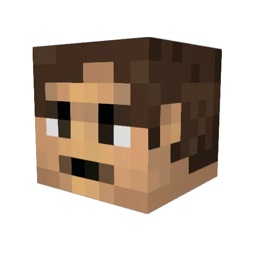 Seattle_the_Kid Minecraft avatar head, 3D render