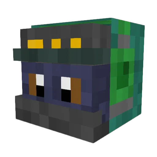 Seawaves2006 Minecraft avatar head, 3D render