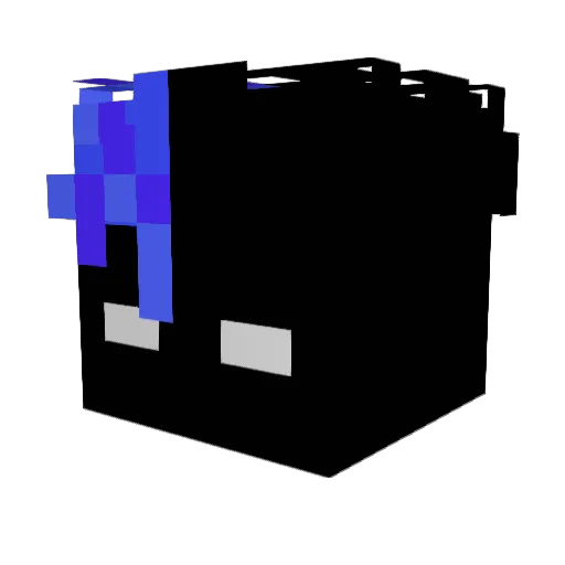 Seb1988 Minecraft avatar head, 3D render