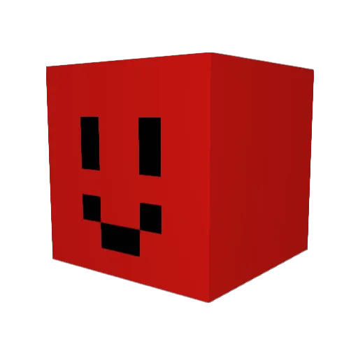 SebDaBoss101 Minecraft avatar head, 3D render
