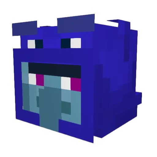 SebDuGlorys Minecraft avatar head, 3D render