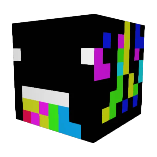 SebMand_killer Minecraft avatar head, 3D render
