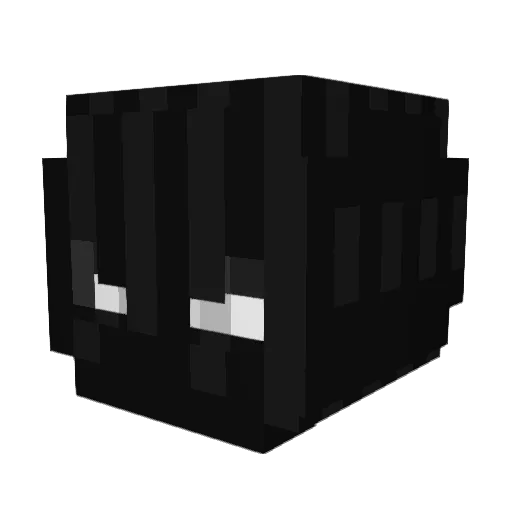 SebPig Minecraft avatar head, 3D render