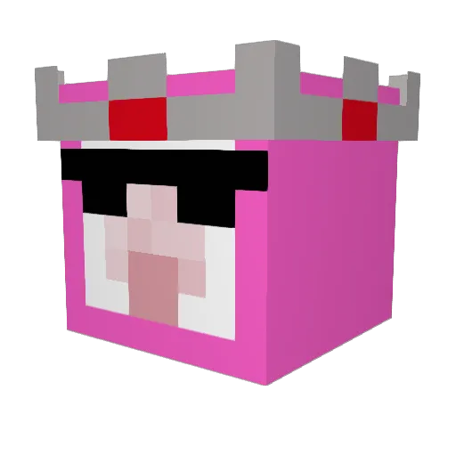 SebTheSheep113 Minecraft avatar head, 3D render