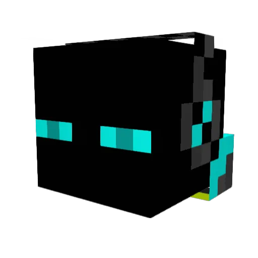 Seba8478 Minecraft avatar head, 3D render