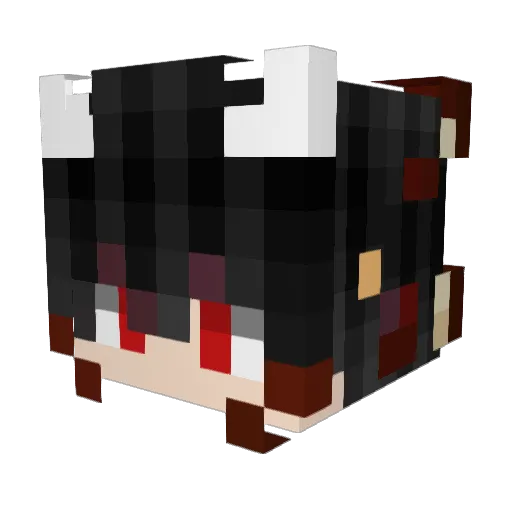 Sebaasperez05 Minecraft avatar head, 3D render