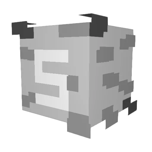 Sebas_Quiaro Minecraft avatar head, 3D render