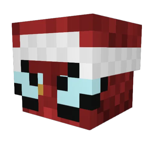 Sebass5 Minecraft avatar head, 3D render