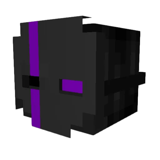 Sebastey Minecraft avatar head, 3D render