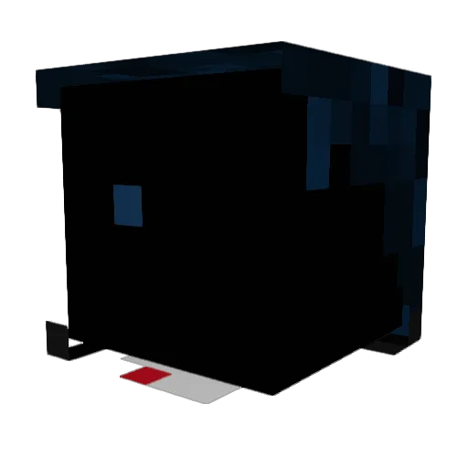 SebastiKing Minecraft avatar head, 3D render