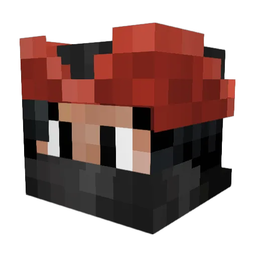 SebastiaanB20 Minecraft avatar head, 3D render