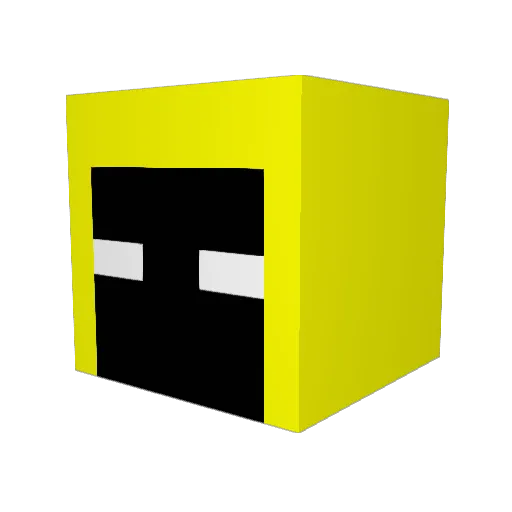 Sebastian0828 Minecraft avatar head, 3D render