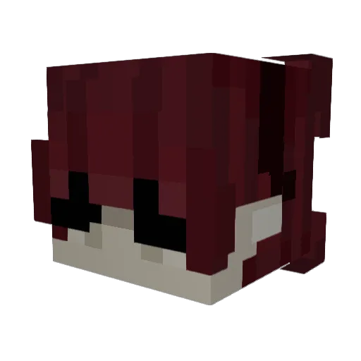 Sebastian1123ss Minecraft avatar head, 3D render