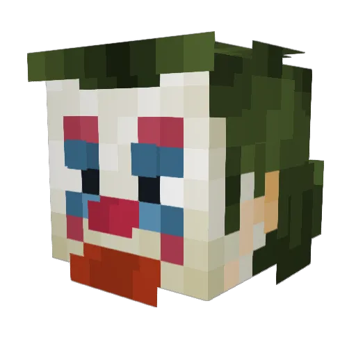 Sebastian62x Minecraft avatar head, 3D render