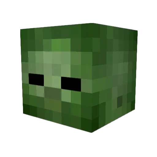 Sebastian9310 Minecraft avatar head, 3D render