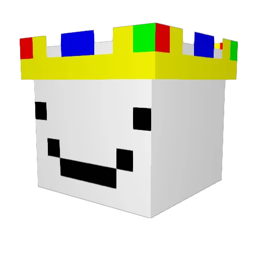 SebastianH2010 Minecraft avatar head, 3D render