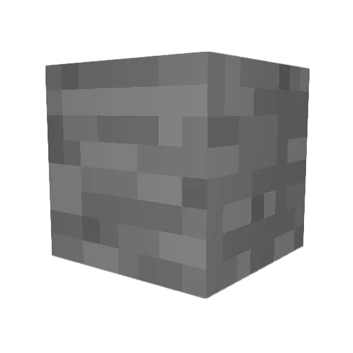 SebastianLT Minecraft avatar head, 3D render
