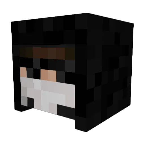 SebastianOe Minecraft avatar head, 3D render