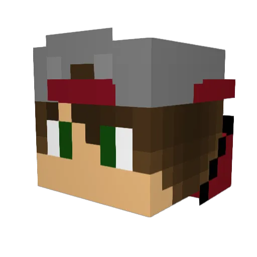 SebastianThn Minecraft avatar head, 3D render