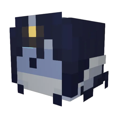 SebastianXXI Minecraft avatar head, 3D render