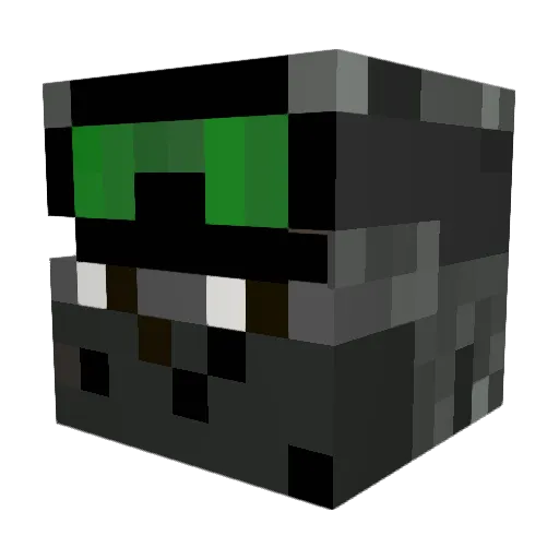 Sebastian_Echo Minecraft avatar head, 3D render