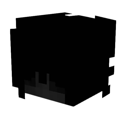 Sebbaa10 Minecraft avatar head, 3D render