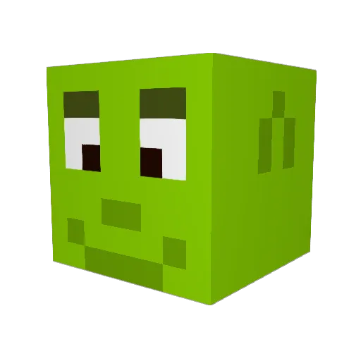 Sebbergh98 Minecraft avatar head, 3D render