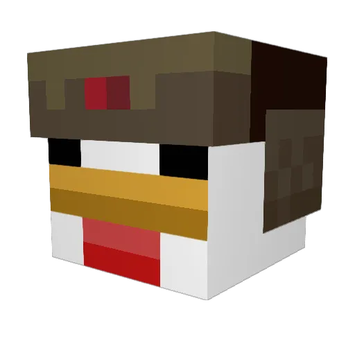 Sebbi_Boi Minecraft avatar head, 3D render