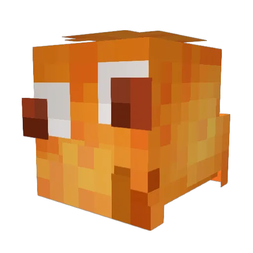 SeberdaysPro Minecraft avatar head, 3D render