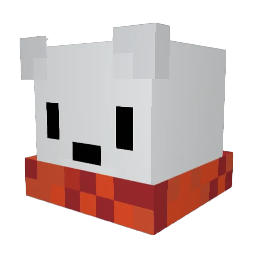 Sebi776 Minecraft avatar head, 3D render