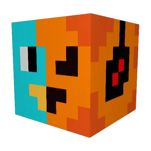 Sebiks31 Minecraft avatar head, 3D render