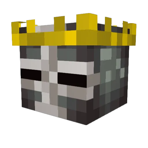 SebosteX Minecraft avatar head, 3D render