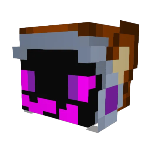 Sebth_Novan Minecraft avatar head, 3D render