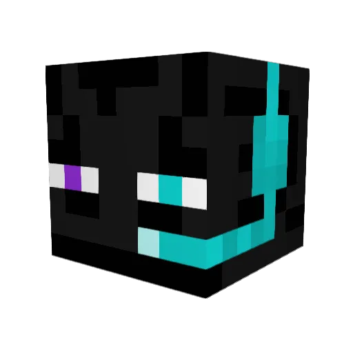 Sebyex Minecraft avatar head, 3D render