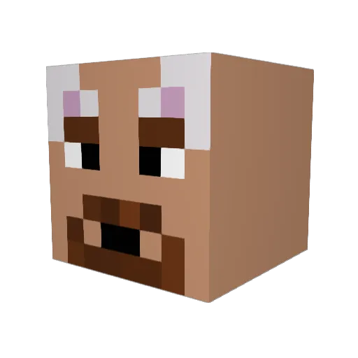 SecretStoner420 Minecraft avatar head, 3D render