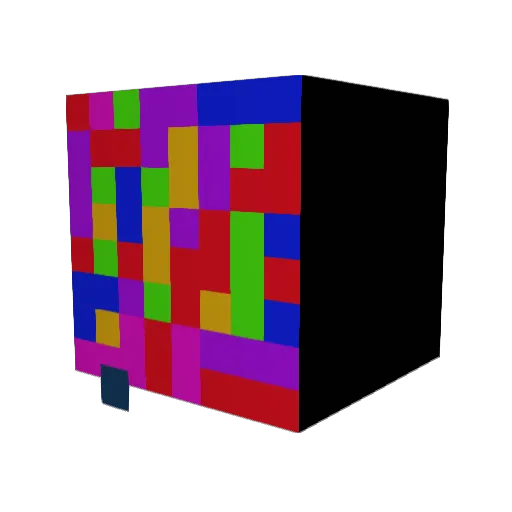 Secret__T Minecraft avatar head, 3D render