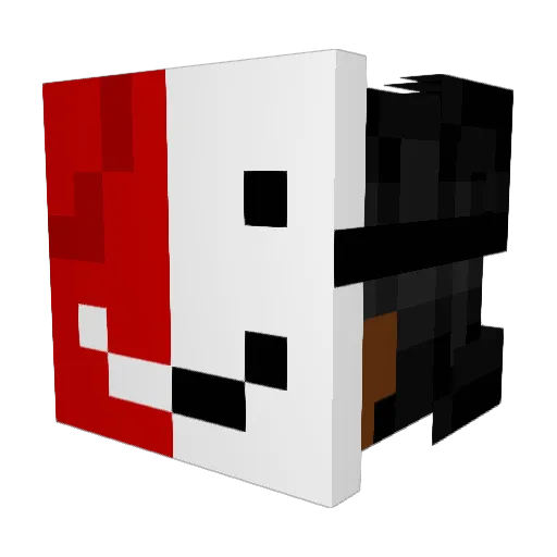 Secretlife_1031 Minecraft avatar head, 3D render