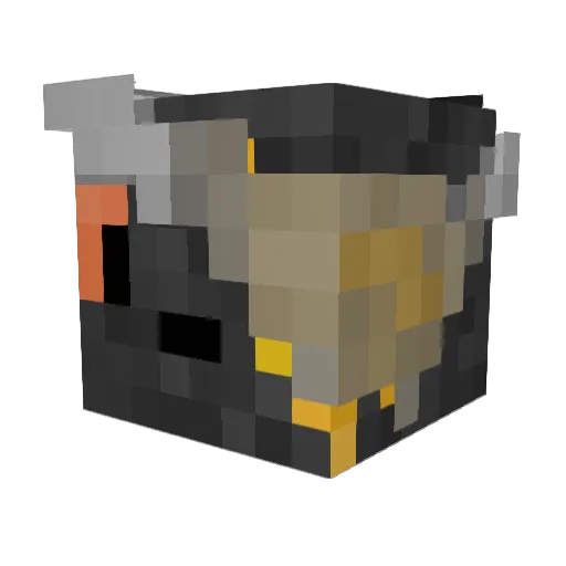 Sector5920 Minecraft avatar head, 3D render