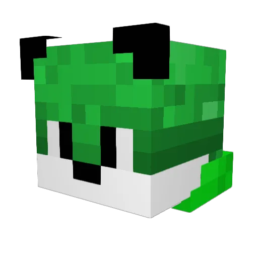 Sectorfive Minecraft avatar head, 3D render