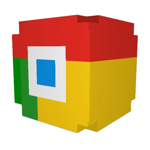 SecurityLeaks Minecraft avatar head, 3D render