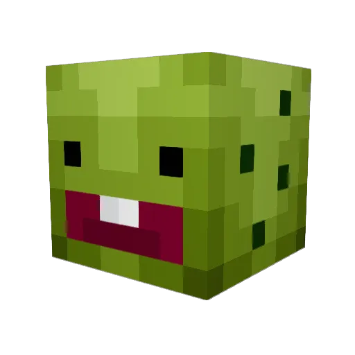 Sedlyy Minecraft avatar head, 3D render