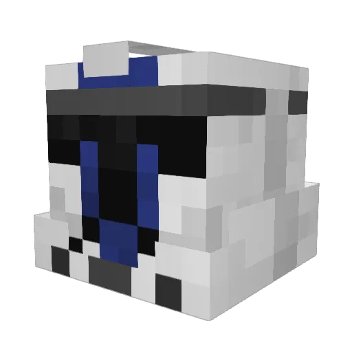 SeductiveOctopus Minecraft avatar head, 3D render