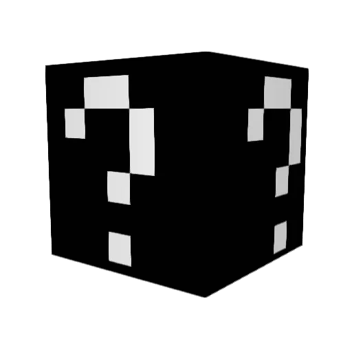 Sedy_D Minecraft avatar head, 3D render