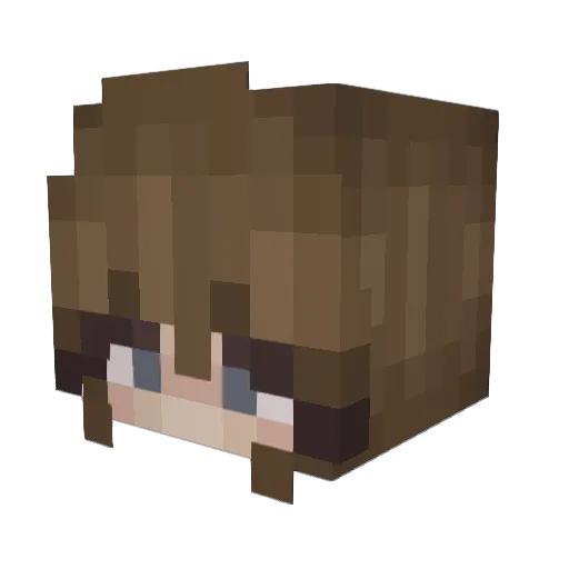 SeeDee__ Minecraft avatar head, 3D render