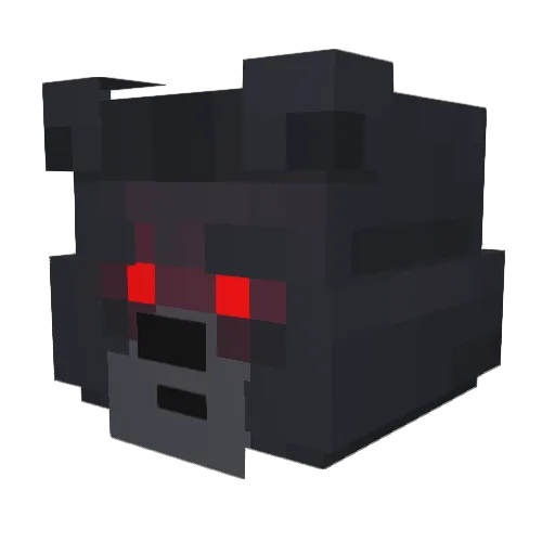 SeeMyReach Minecraft avatar head, 3D render