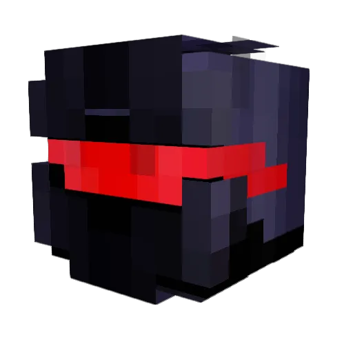 Seeds15 Minecraft avatar head, 3D render